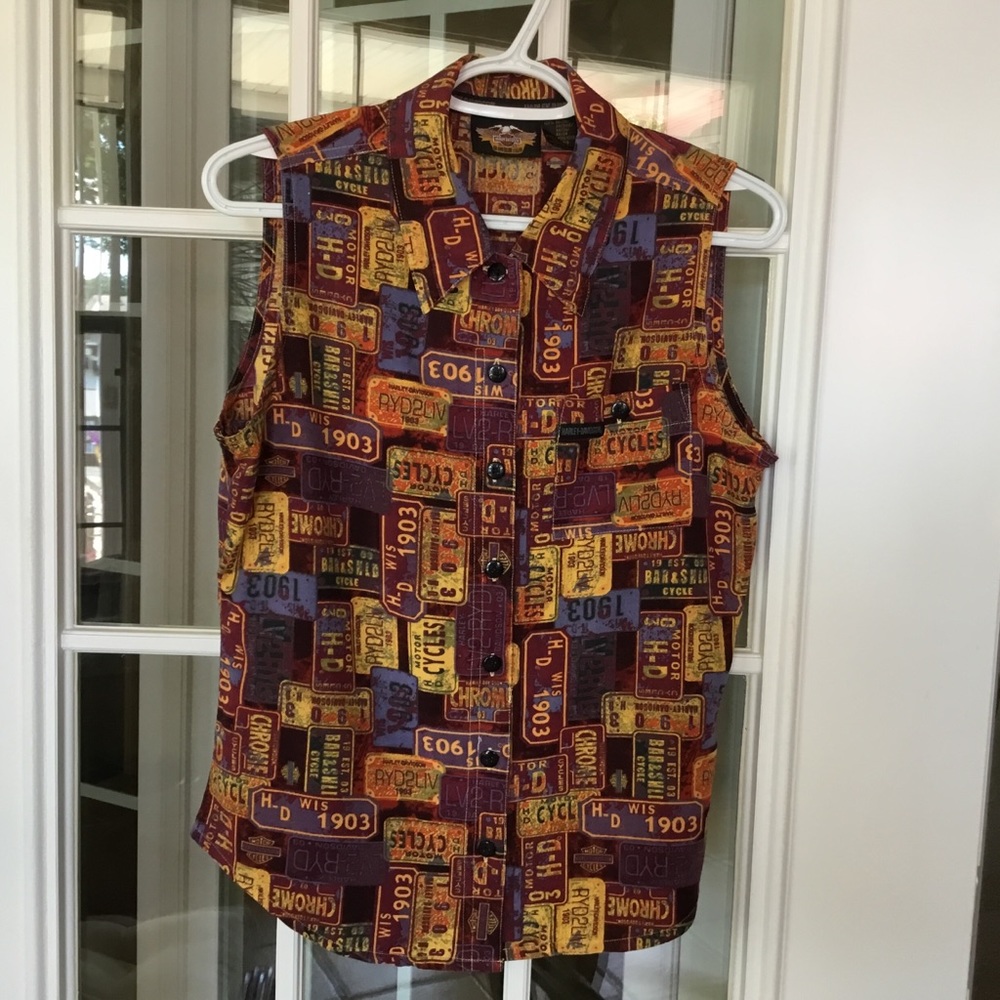 Women’s Vintage Harley Davidson Top